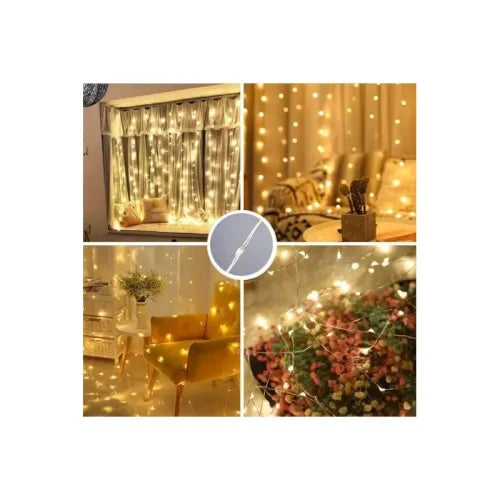 8 Fonksiyonlu Uzaktan Kumandalı Peri Perde Led - 3x3 Metre Günışığı