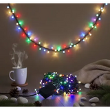 LED Damla Uçlu RGB Dekoratif Işık 10 Metre 100