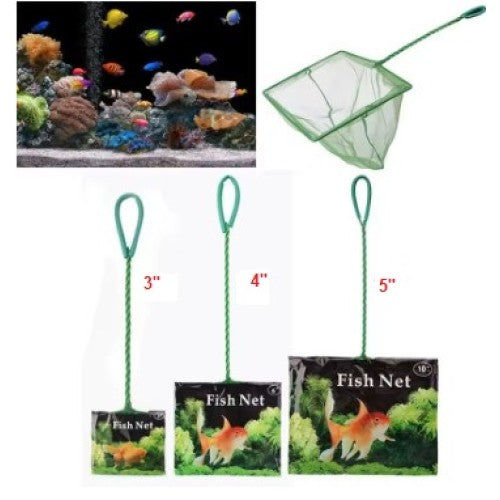 Akvaryum Balık Yakalama Kepçesi 3 inç 7 cm