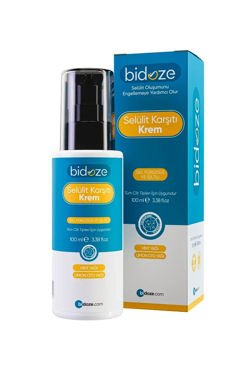 Bidoze Selülit Karşıtı ve Sıkılaştırıcı Vücut Kremi 100 Ml.