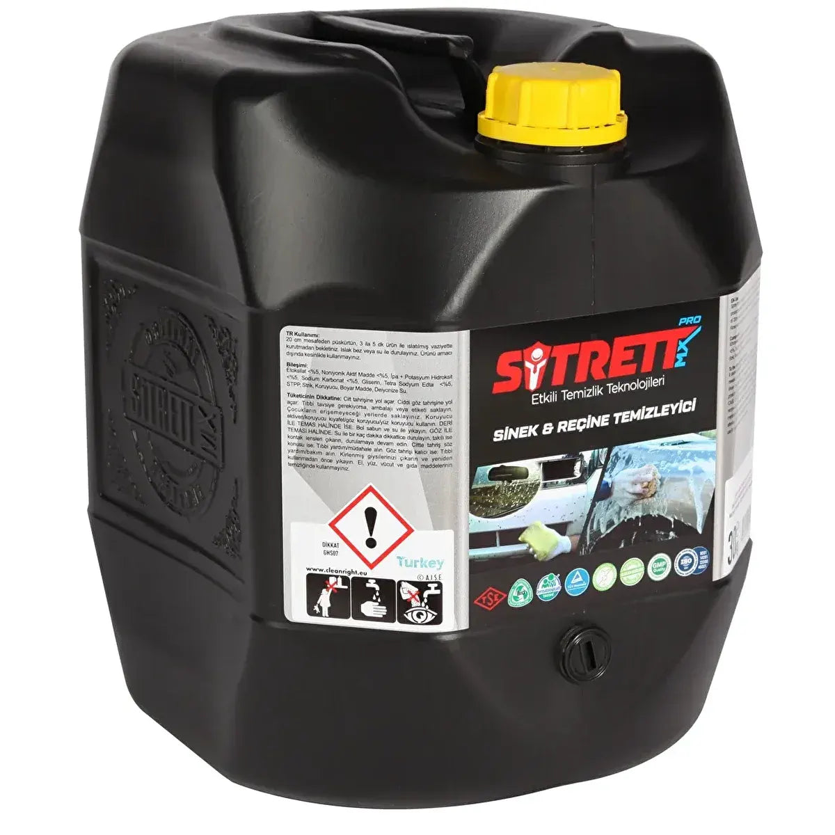SİTRETT MX Kuş Pisliği, Sinek, Böcek, Reçine Temizleyici Pro 30 kg