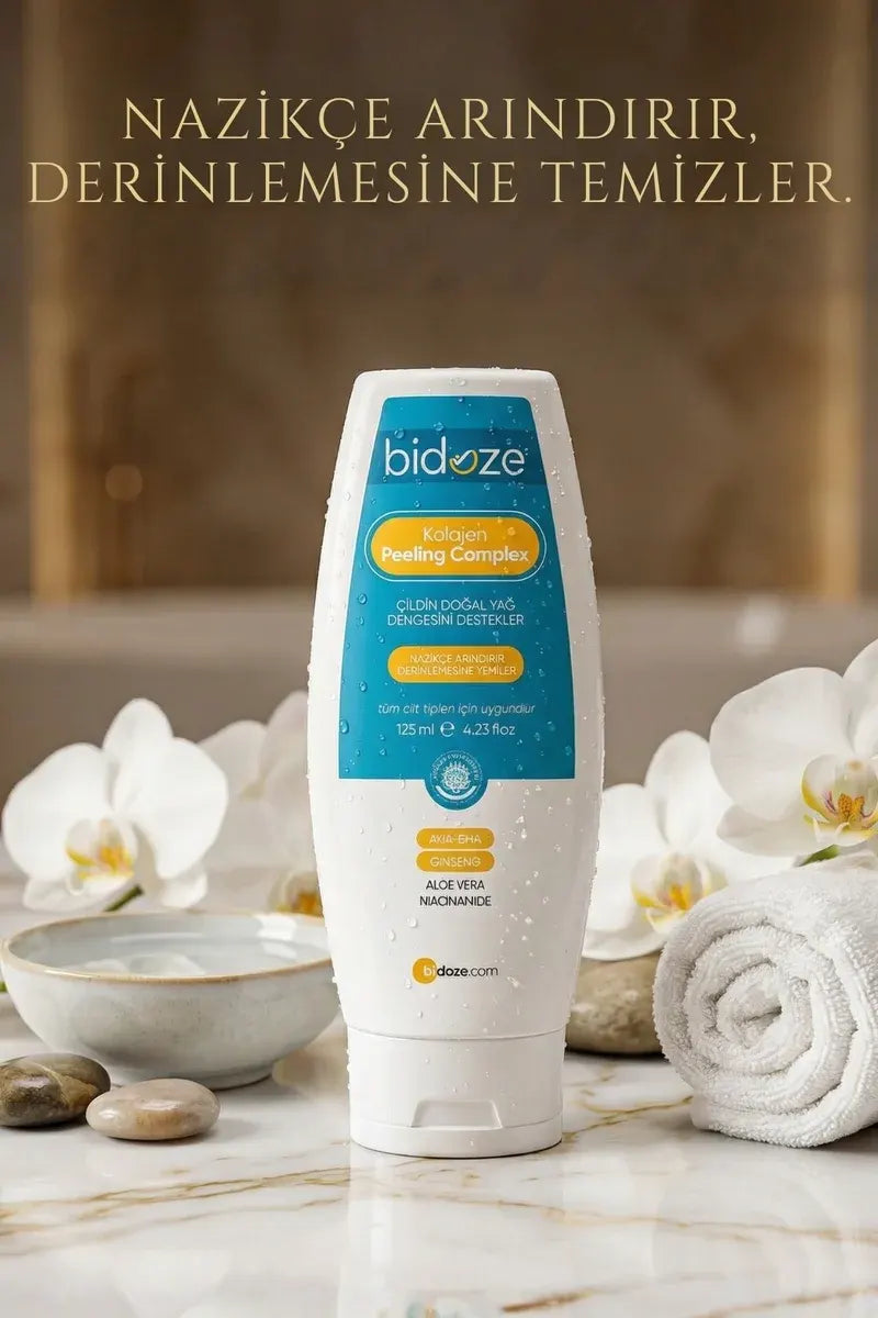 Bidoze Kolajen Peeling Complex 125 Ml | Gözenek Sıkılaştırıcı ve Siyah Nokta Karşıtı Arındırma
