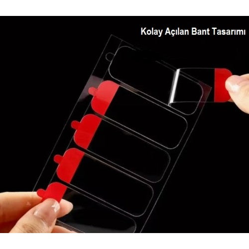 60 Parça Kolay Açılır Güçlü Çift Taraflı Bant 18mm*50mm