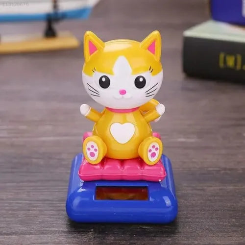 Güneş Enerjili Sallanan Kedi