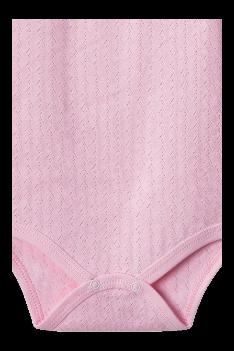 Pembe Askılı Body Zıbın 2-7 YAŞ Çocuklar İçin (1 ADET) Alttan Çıtçıtlı Özel Gereksinimli-D
