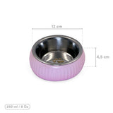 Mikopet Organik Seramik Mama Kabı Pembe