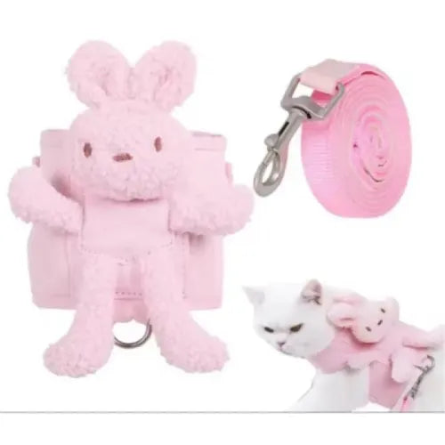 Peluş Ayıcıklı Göğüs Gezdirme Tasması Seti