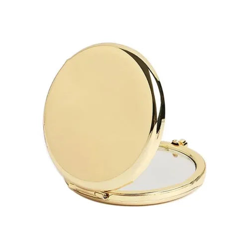 Promosyon Yuvarlak Cep Aynası Gold Renk
