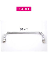 Gizli Metal Çanta Bursu – 3 Adet - 30 cm - Metal Çanta Aparatı Çanta Aksesuarı