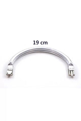 Gizli Metal Oval Çanta Bursu – 19 cm - Metal Çanta Aparatı Çanta Aksesuarı