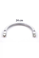 Gizli Metal Oval Çanta Bursu – 24 cm - Metal Çanta Aparatı Çanta Aksesuarı