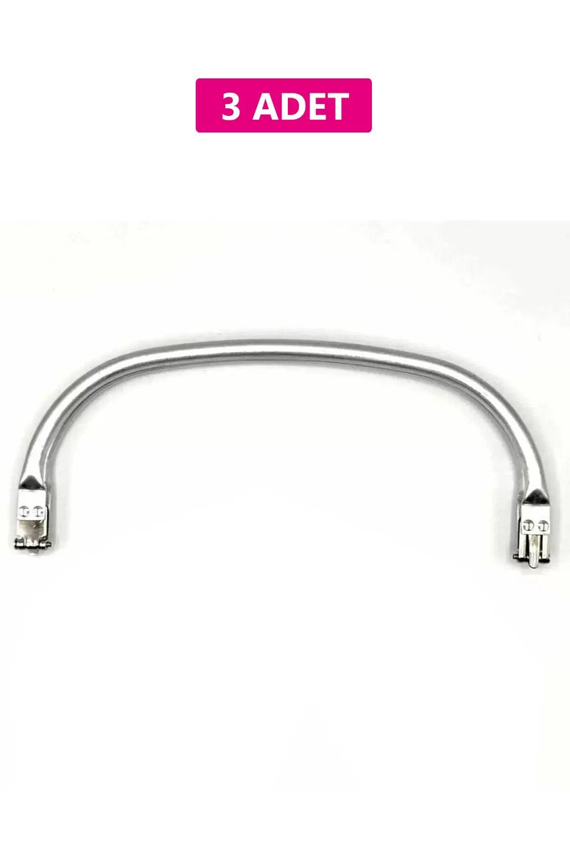Gizli Metal Mango Çanta Bursu – 3 Adet - 25 cm - Metal Çanta Aparatı Çanta Aksesuarı