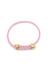 İp Bileklik - Fuşya