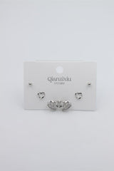 Çoklu Set Küpe - Gümüş