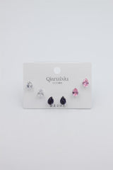 Çoklu Set Küpe - Gümüş