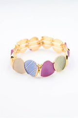 Mineli Lastikli Bilezik - ÇOK RENKLİ