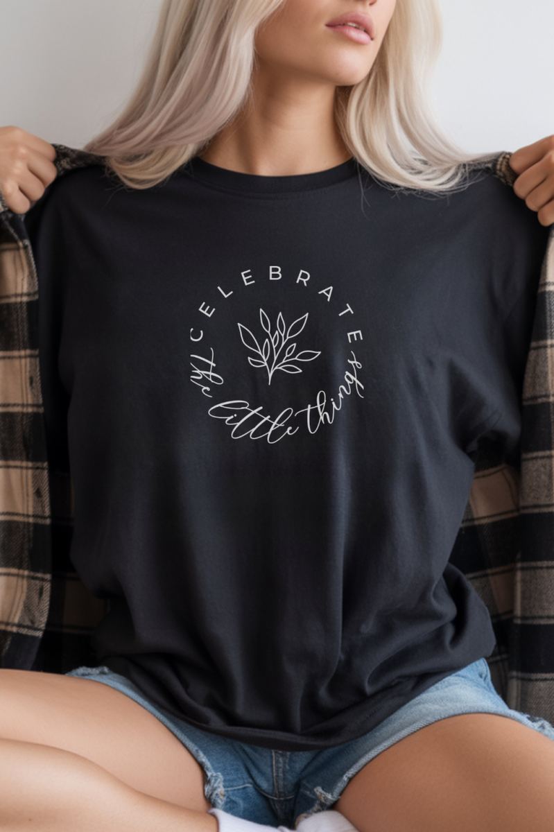 Unisex Oversize 24/1 Penye DTF Baskılı Tişört - DTF282