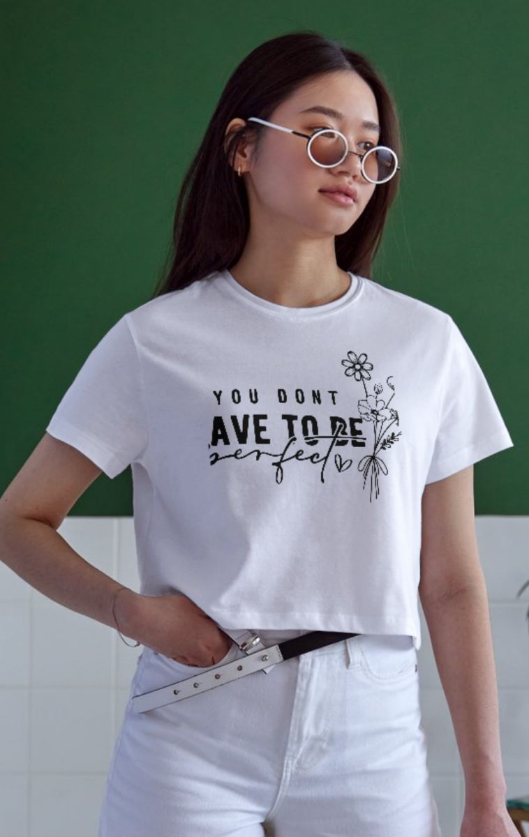 Unisex Oversize 24/1 Penye DTF Baskılı Tişört - DTF61
