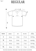Erkek Polo Yaka  tişört Slim Fit Baskılı Kısa kol T-Shirt - Lacivert