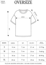 Erkek Kısa Kol Tişört Bisiklet Yaka Filistin Poşulu Baskılı T-Shirt - Siyah