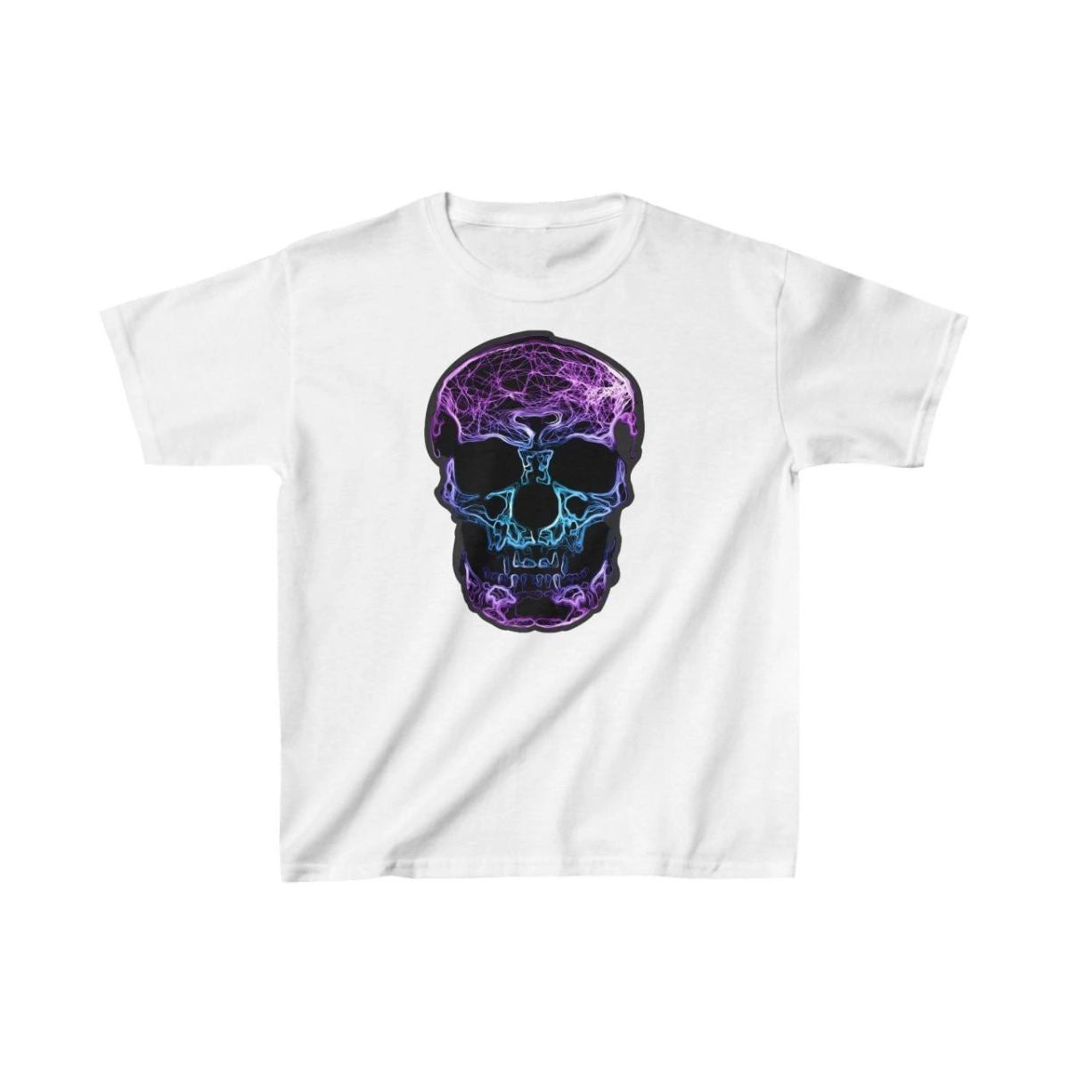 Unisex Çocuk Baskılı T-Shirt - Beyaz