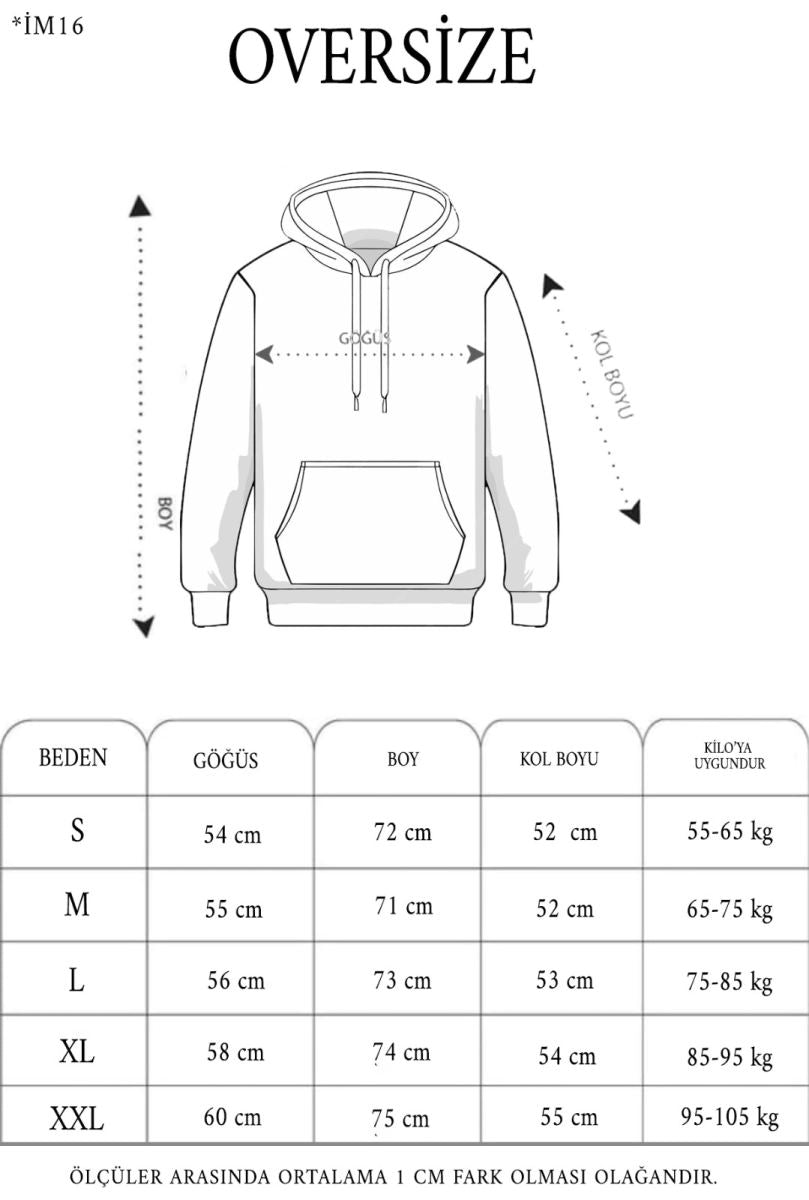 Kadın Kapüşonlu Kanguru Cepli 3 İplik Pamuklu Düz Hoodie Sweatshirt - Siyah