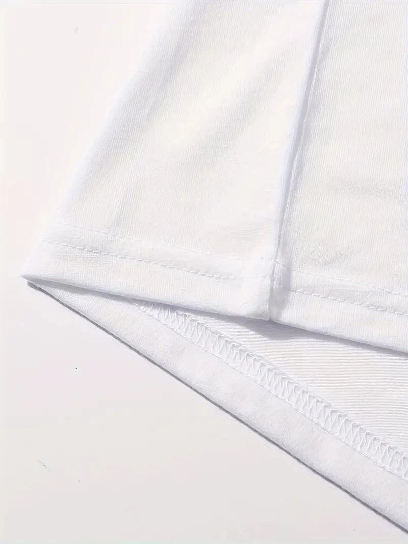 Kadın Brooklyn Baskılı Tişört Kısa Kol Bisiklet Yaka Oversize T-Shirt - Beyaz