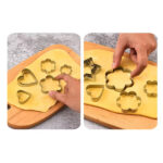 12 Adet Paslanmaz Çelik Kurabiye Kalıbı Seti - Görsel 3