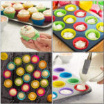 12&apos;li Silikon Muffin Kalıbı - Görsel 5