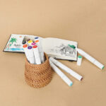 12 Parça Çift Taraflı Marker Boya Kalemi - Görsel 5