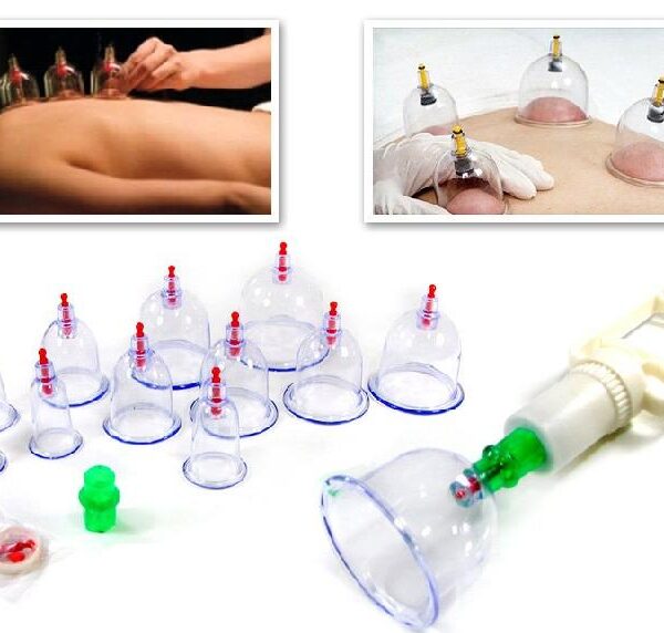 12 parça vakumlu hacamat kupa çekme seti