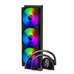 1ST PLAYER THUNDERSTORM TS4 360MM SİYAH ARGB DİJİTAL SICAKLIK GÖSTERGELİ AM5, AM4 / LGA 1851, 1700 İŞLEMCİ SIVI SOĞUTUCU - Görsel 2