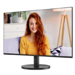 23.8 AOC 24B3HA2 IPS 1MS 100MHZ 1XVGA 1XHDMI FHD 1920X1080 HOPARLÖR VESA SİYAH - Görsel 2