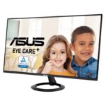 24 ASUS VZ24EHF IPS 1MS 100MHZ 1XHDMI FHD 1920X1080 ÇERÇEVESİZ VESA SİYAH - Görsel 2