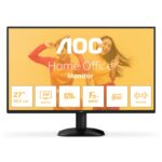 27 AOC Q27B35S3 IPS 1MS 120HZ 1XHDMI 1XDP 2K QHD 2560X1440 HOPARLÖR FLICKER-FREE VESA SİYAH