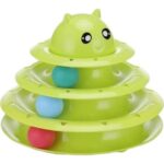 3 Katlı Kedi Oyuncağı Turntable Cat Toy - Görsel 3