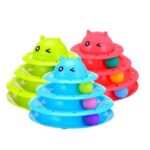 3 Katlı Kedi Oyuncağı Turntable Cat Toy - Görsel 5