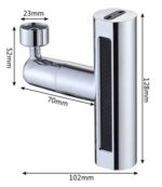 360 Derece Döner Musluk Başlığı - Görsel 4