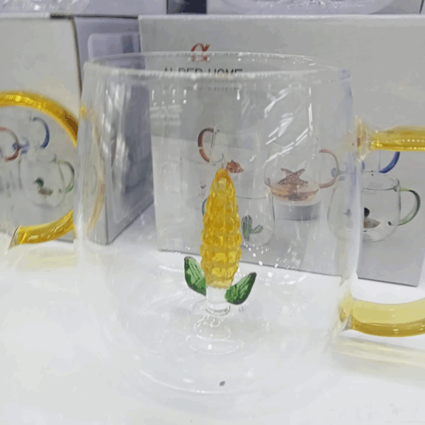 3D Mısır Figürlü Kupa Bardak