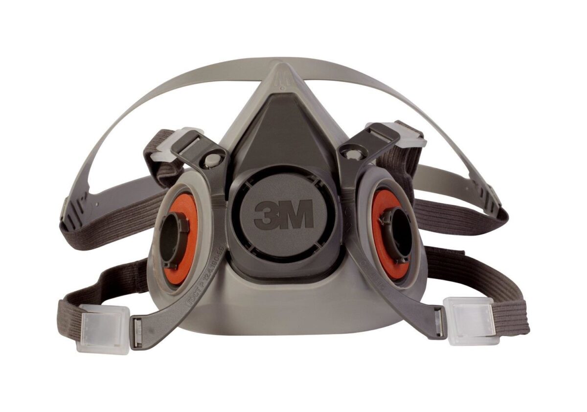 3M 6200 Yarım Yüz Maskesi Orta Boy - Görsel 1