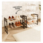 4 Katlı Ahşap Ayakkabılık - Görsel 2