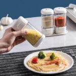 4&apos;lü Basmalı Baharatlık Tuzluk Seti - Görsel 3