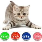 4&apos;lü Çıngıraklı Top Kedi Oyuncağı - Görsel 4