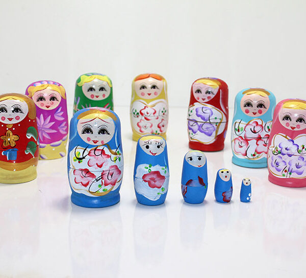 5&apos;li Ahşap Matruşka