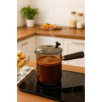 550 ml Akasya Cam Cezve - Görsel 3