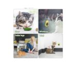 Avokado Tasarımlı Kedi Yalama Topu - Görsel 4