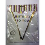 Happy Birthday To You Flama Bayrak Süsü - Görsel 3