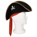 Jack Sparrow Çocuk Kadife Şapka - Görsel 2