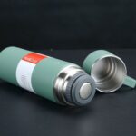 Paslanmaz Çelik Bardaklı Termos Seti 500 ML - Görsel 2