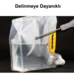Dayanıklı Plastik İçecek Çantası 1 Litre - Görsel 2